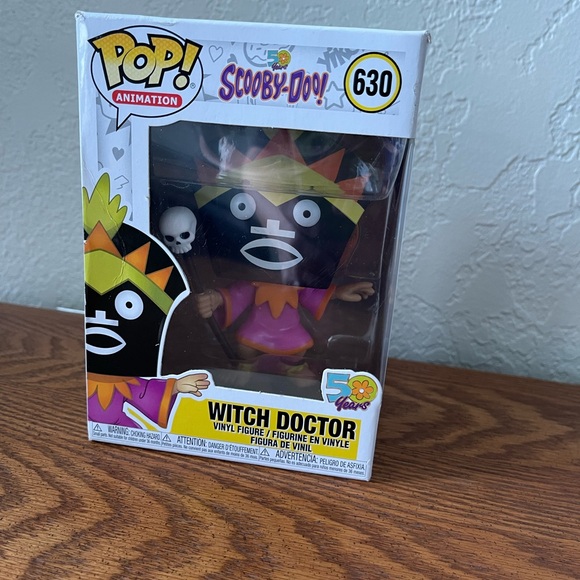 Scooby-Doo 50th Anniversary Funko Pop! Figures. Lot Of 4 Scooby Shaggy Witch Dr - Picture 8 of 15